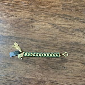 The limited Ribbon wrap tassel bracelet